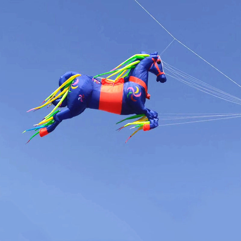 Free Shipping large kites flying pendant kites shows horse kites windsocks kites parafoil inflatable toys outdoor games kitesurf