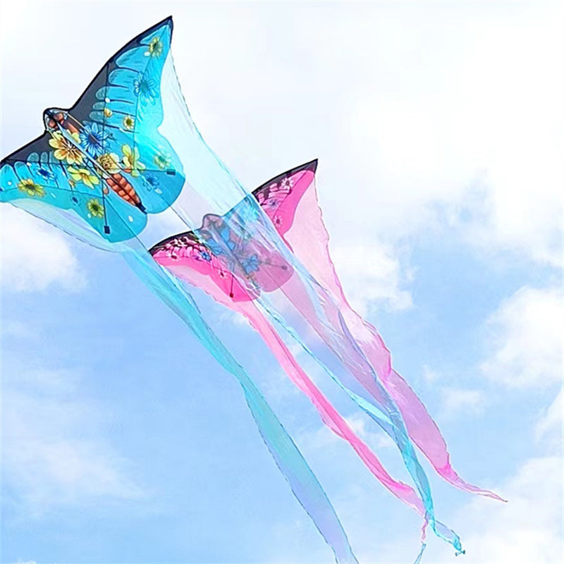 Free shipping New kite children breeze easy to fly butterfly kite adult adults Weifang kite upscale large long tail