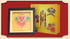 Free shipping Weifang kite crafts large gift box traditional sand yan glass frame ornament Chinese style characteristic gift abroad