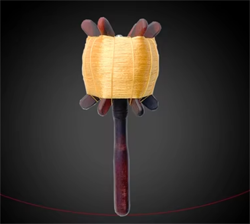 Free shipping Weifang traditional solid wood crutch children's small round spools of adult large-sized fly-receiving I-beam crutch