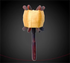 Free shipping Weifang traditional solid wood crutch children's small round spools of adult large-sized fly-receiving I-beam crutch