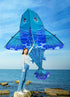free shipping new fish kites giant kites for adults professional winds kites giant fish fun toys cometa plane wind socks snake