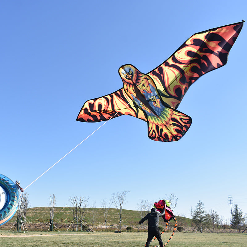 free shipping firebird kite flying children eagle kite toys nylon kites birds kites parachute indonesia line for kite paracaida