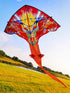 free shipping 100m chinese dragon kite flying handle line large kite snake kites for kids cometas paragliding windsurf
