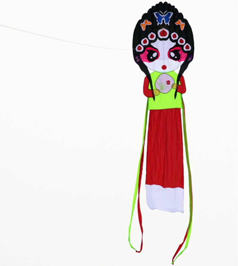 free shipping peking opera soft kite for adults kites nylon kite factory traditional kites windsurf parachute professional kite