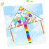 free shipping 100pcs/lot diy kite blank kite line diamond kite toys for children kites factory painting kite educational kites