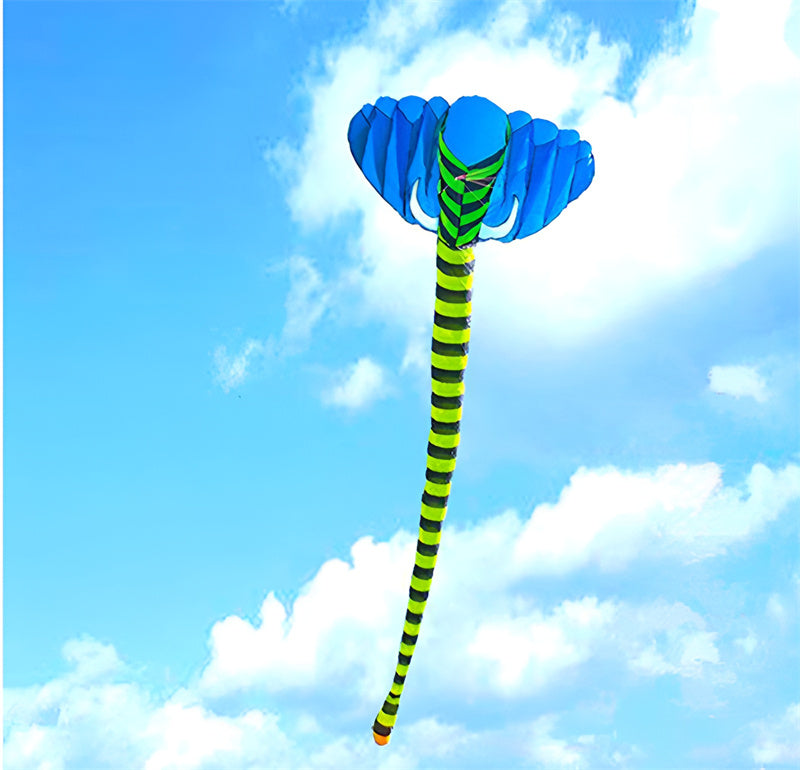 free shipping elephant kite flying soft giant kite reel nylon show kite professional kite a liner parachute windsurfing snake