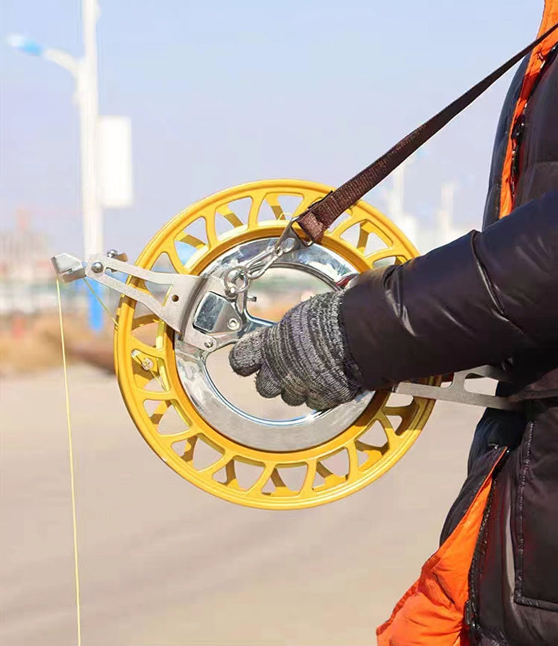 Free Shipping adults kites reel flying giant kites wheel professional wind kites handle kite control bar kite string kevlar line