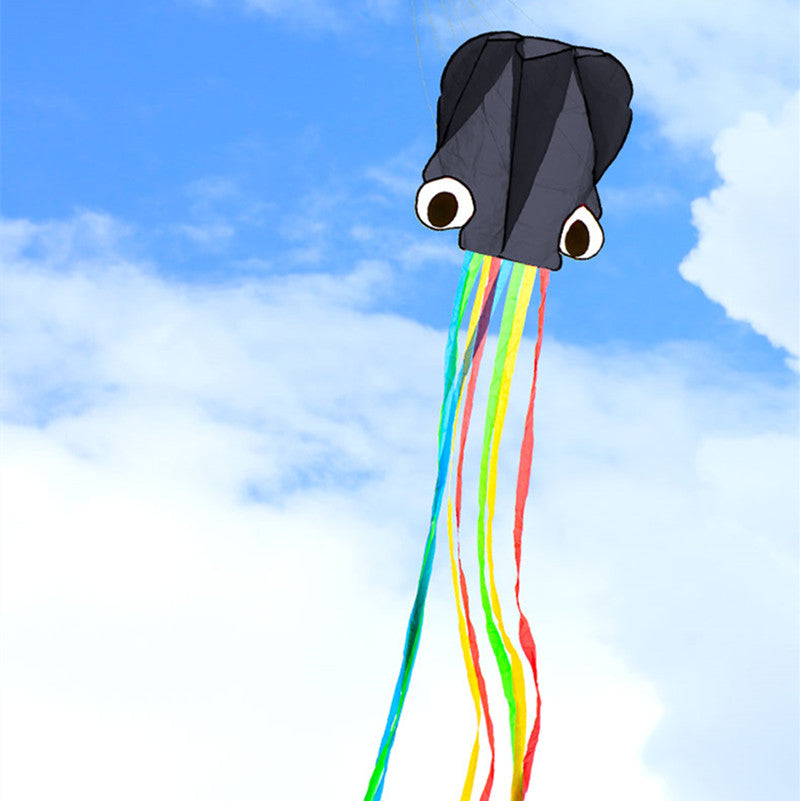 free shipping children kite flying toys octopus kite inflatable kites factory walk in sky outdoor fun ikite professional winds