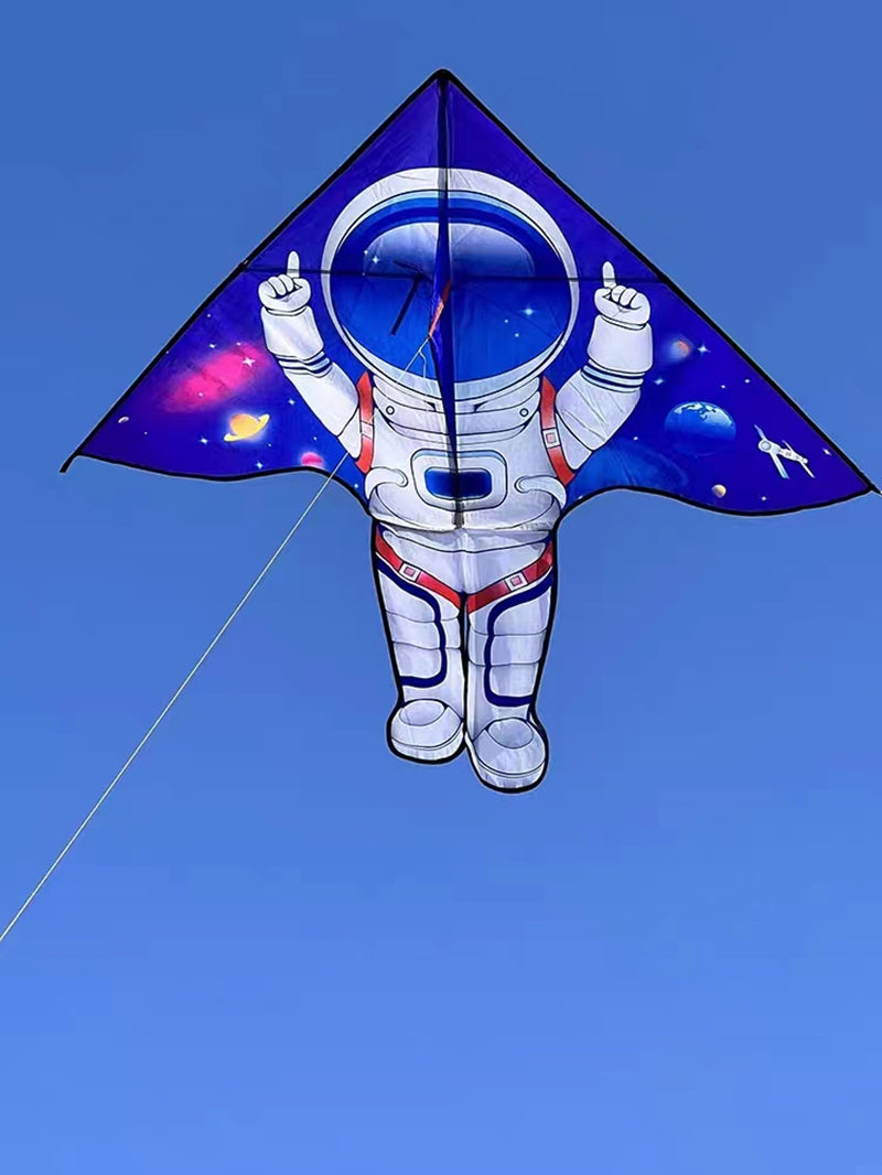 Free shipping astronauts kites flying toys for kids kites spaceman kites string line cosmonaut kites nylon kites factory