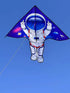 Free shipping astronauts kites flying toys for kids kites spaceman kites string line cosmonaut kites nylon kites factory