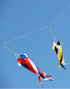 free shipping giant kites windsocks rainbow high tails weifang kites pendant kites accessories sports entertainment rabiolas