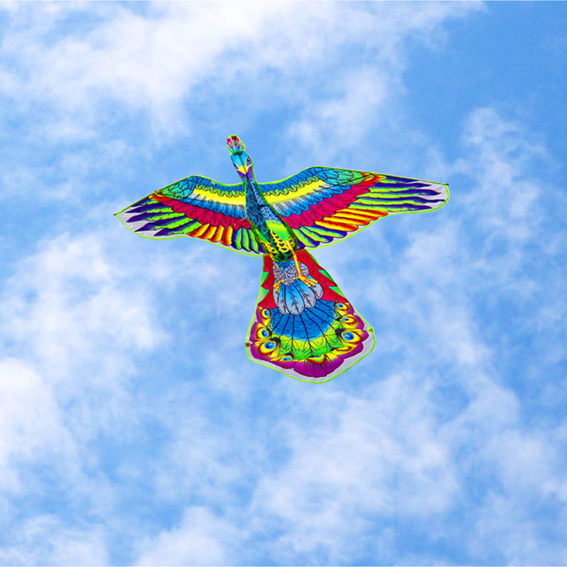 free shipping large Peacock kite flying nylon kite tails weifang kites factory child kite toys for kids outdoor parachute surf