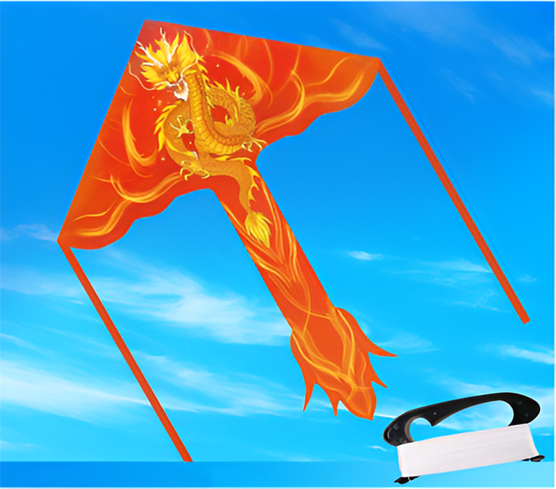 free shipping dragon kites flying toys for children kites reel nylon ripstop kites line birds kites factory japanese fish kite