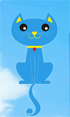 Free shipping Colorful Cats 2023 new children's breeze easy to fly beginner high-grade cartoon tide Weifang red kites