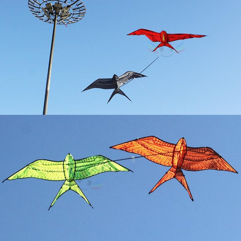 free shipping 2pcs/lot pole swallow kite flying traditional kites for adults kite line dragon kite factory ikite air snakes kite