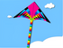 Free shipping children kites flying toys professional wind kites string line ripstop nylon kites factory kites for kids rainbow