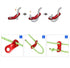 free shipping 5pcs kite accessories Kite string inflatable toys colorful flying kites parachute wind kites for children windsurf