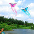 Free shipping New kite children breeze easy to fly butterfly kite adult adults Weifang kite upscale large long tail