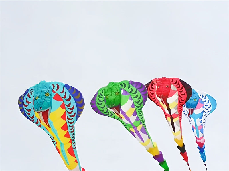 Free Shipping 20m Large kites flying snake kites pendant nylon kites show kites factory Inflatables rubber snake windsurfing