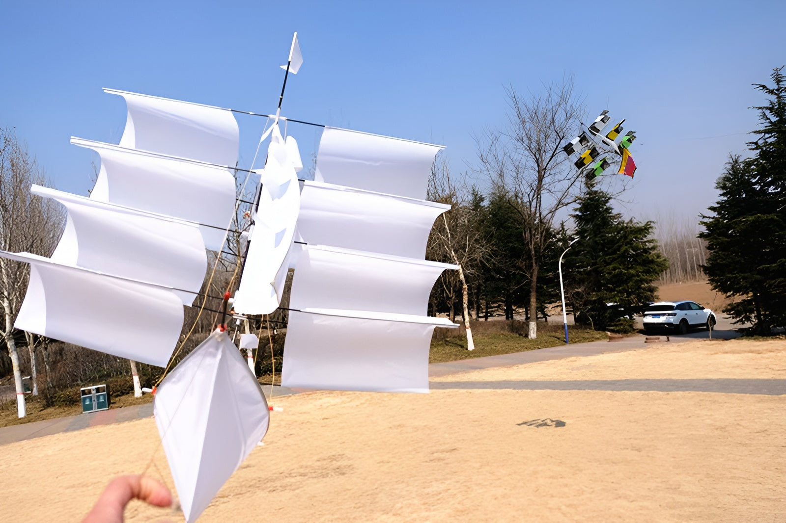 Free Shipping 3d kites flying for adults kites nylon Sailboat kites for sale bird kite snake parachute breeze fly with handle
