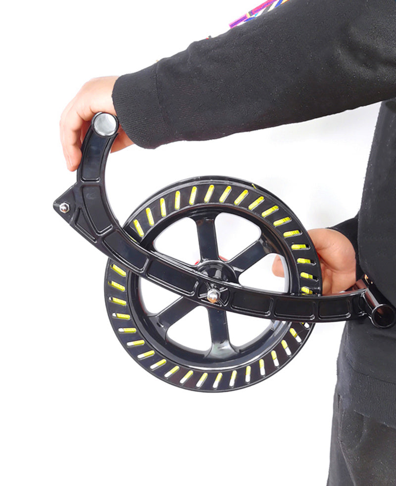 free shipping abs kite reel for adults Electric shocker shocker parplan flyingbear rainbow high inflatable show kites flying toy