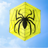 free shipping spider kite flying for adults handle outdoor toys parachute kites hexagonal kite moscas open better kites factory
