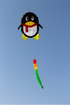 free shipping penguin kites flying toys for children kites new cartoon kites factory inflatable kite windsurf sail dragon wind