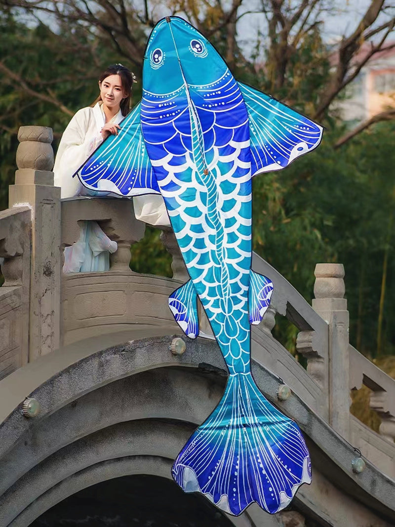 free shipping new fish kites giant kites for adults professional winds kites giant fish fun toys cometa plane wind socks snake