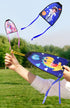 Free Shipping 10p Ejector toys outdoor toys flying kites for children kites string line fun toys flying kite rip stop for kite