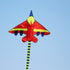 free shipping rainbow plane kites for children kites flying fighter kite line outdoor kites toys professional wind kite factory