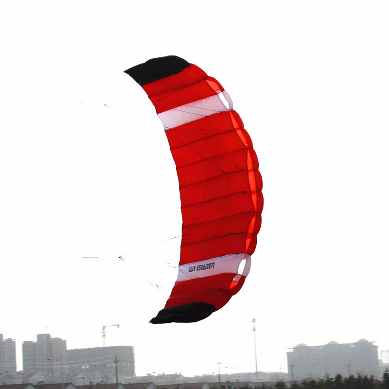 free shipping dual Line Stunt flying power Kite rainbow large soft kites for adults stingray kite ripstop nylon fabric kite reel