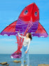free shipping new fish kites giant kites for adults professional winds kites ripstop fabric Kite flying Outdoor toys koi fish