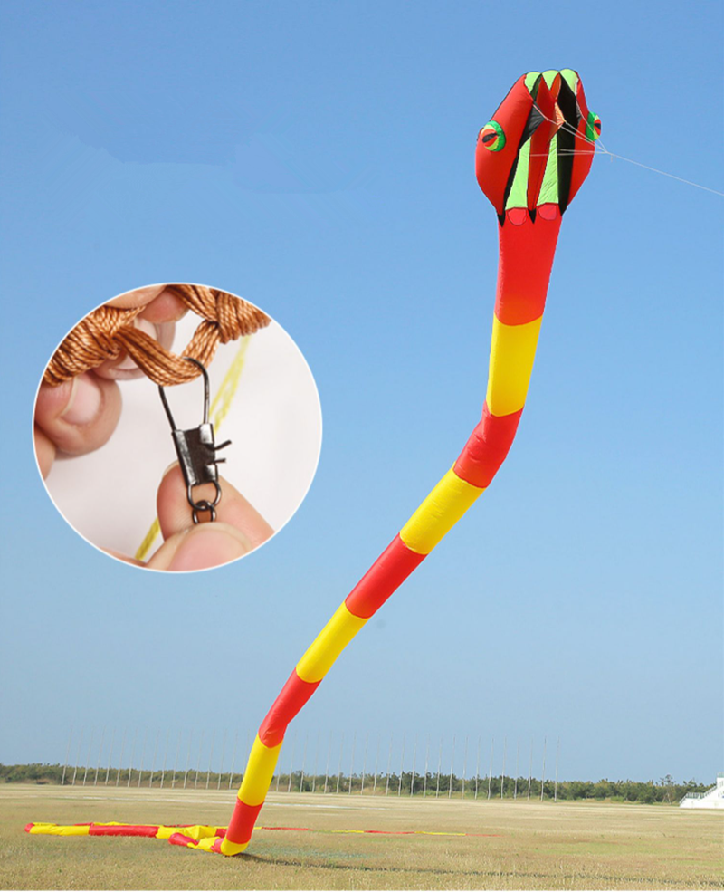 free shipping 3d kites flying snake kites for adults kites parachute inflatable kite dragon flight kite windsurfing professional