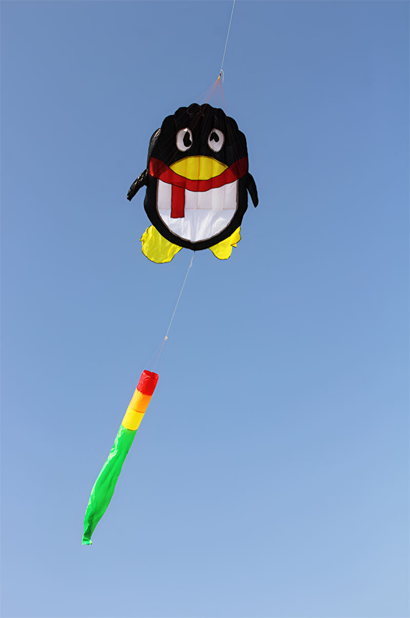 free shipping penguin kites flying toys for children kites new cartoon kites factory inflatable kite windsurf sail dragon wind