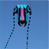 7sqm Big Trilobite Kite Pilot Lifter Line Laundry Soft Inflatable Show Kite for Kite Festival 30D Ripstop Nylon with Bag