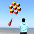 free shipping large kite for adults flying kite outdoor toy beach eagle kites dragon cartoon soft kite board 3d power kite