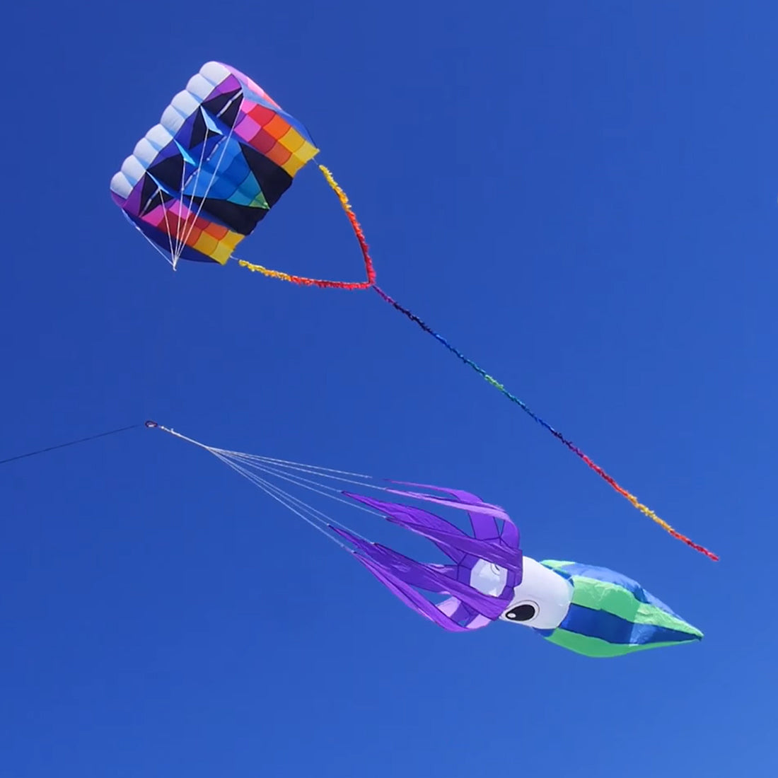 Free Shipping 6㎡~12㎡ UltraFoil Pilot Kite Lifter Line Laundry Pendant Soft Inflatable Kite Without Tails 30D Ripstop Nylon with Bag