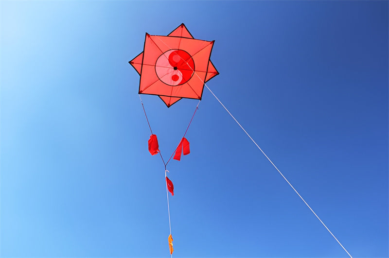 free shipping Gossip kite flying toy outdoor sport kite reel line ripstop nylon fabric traditional kite factory kite accessories