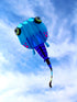 free shipping large tadpole kite fabric soft kites for adults reel toy animal kite professional kite octopus factory parachute