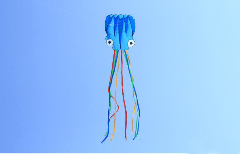 free shipping children kite flying toys octopus kite inflatable kites factory walk in sky outdoor fun ikite professional winds