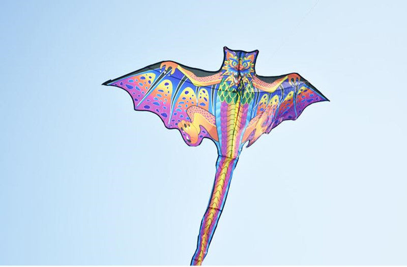 free shipping 3d dragon kite for kids kite nylon toys fly kites children kite line weifang bird kite factory ikite eagle