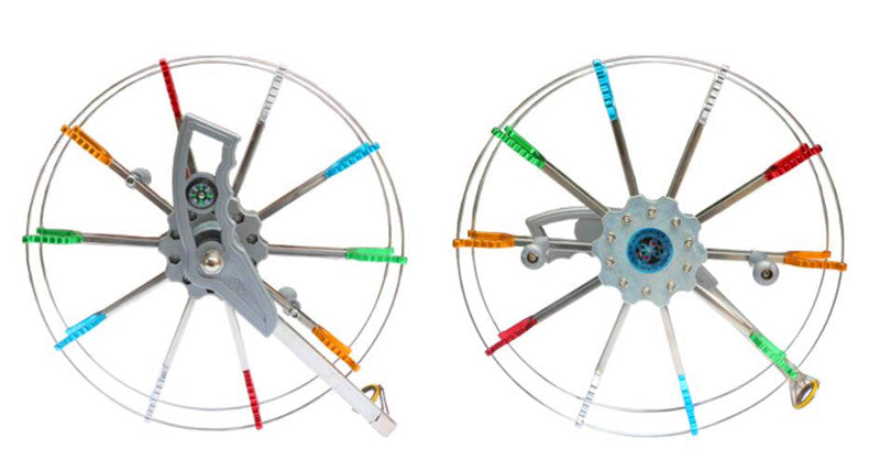 free shipping stainess steel kite reel cometas infantiles factory outdoor toys kite surf for adults kevlar line parachute