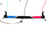 free shipping three line stunt power kitesurf outdoor toys kites for adults vlieger kite reel kite bar snow scooter parachute