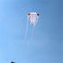 free shipping large soft kite fly white trilobites kite windsock weifang big kite wheel for adults outdoor sport kevlar octopus