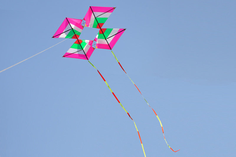 free shipping new 3d kite flying outdoor fun toys adults kite pump kevlar line large beach kite string reel parachute nylon kite