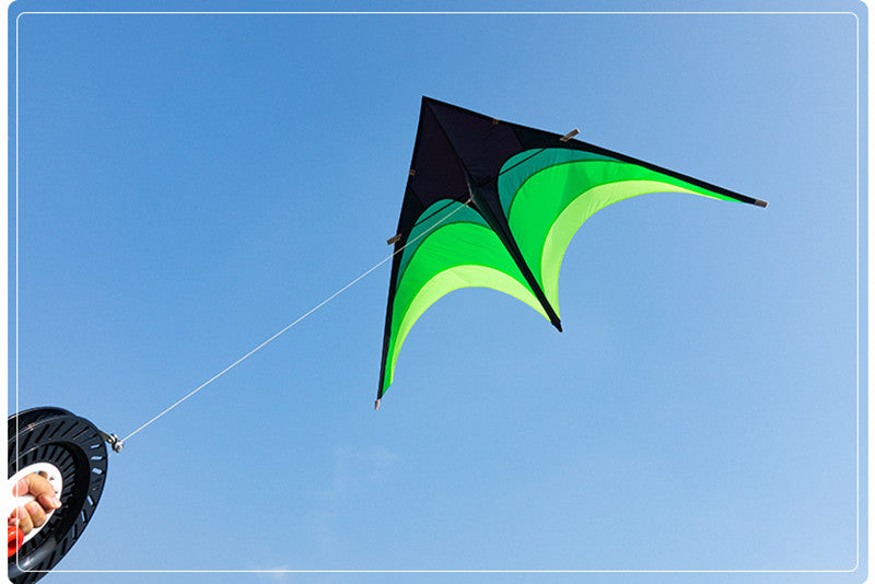 free shipping large delta kite for adults kite nylon toys fly kites children kite reel weifang kite factory ikite eagle bird new
