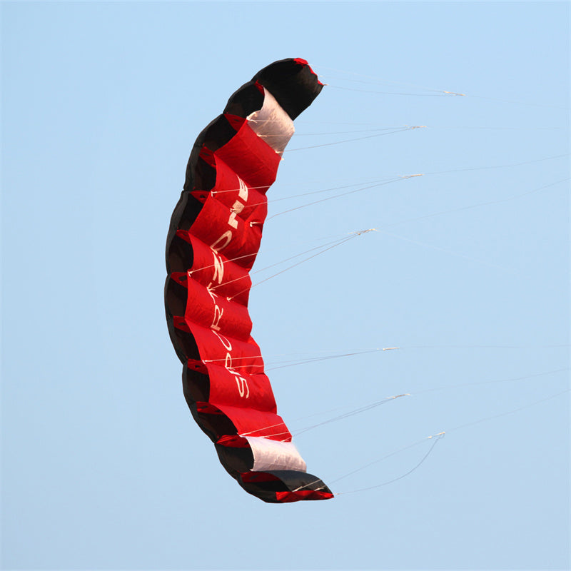 Free Shipping Outdoor Fun Sports New Parafoil 1.8m Dual Line Power Kites /Stunt Kite Good Flying Factory Outlet