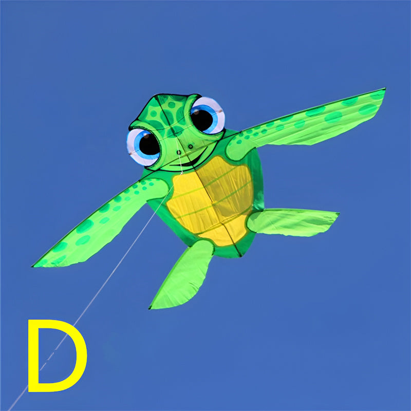 free shipping turtle kite flying animal kites cerf volant paraglider kitesurf string reel outdoor aquilone weifang ikite kite