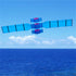 free shipping 3.5m satellite kite fly for outdoor toys parachute kites for adults radar kite line large kites reel factory